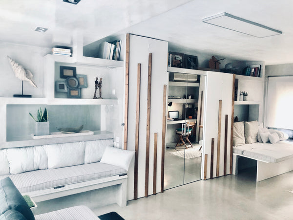 This luxury apartment (75 m2 )is a piece of architecture design ,totally renovat Athens, Greece A living piece of arch.design -A brant new patio Entire home vacation rental 40264228