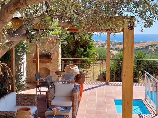 Phaestias villas is a group of 5 independent residences for holidays.It is built Heraklion, Greece Phaestias Villas with sea view Entire villa vacation rental 49648340