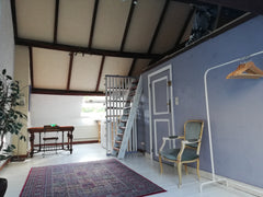 Studio autonome au 2e étage. Idéal pour se ressourcer ! Hauts plafonds, 1 petit  Watermael-Boitsfort, Belgium Mon île de paix entre ville & forêt - le studio Entire rental unit vacation rental 5793552