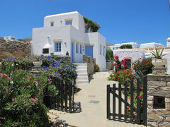 The house is about 5 min walk from the centre of Chora.It has beautiful view ove Greece The Maisonette Entire home vacation rental 11583118