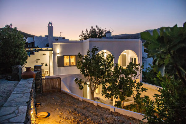 Located just  steps away  from  Agios Sostis  sandy beach  , this  villa  offers Greece Beachside Villa  Agios  Sostis Tinos Cycladic home vacation rental 43525896