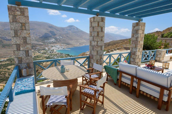 The unique location of Tholariani Villa 1 offers superb views over the magnifice  Tholariani Villa 1 (Amorgos) Cycladic home vacation rental 43202247