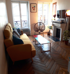 Flat in the center of Paris, in Marais area. The place is near the restaurants,  Paris, France Charming flat in Marais (disinfected) Entire rental unit vacation rental 22905675