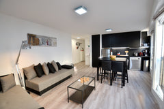This vast 3 rooms of 60 m2, with two real bedroom (one with Queen bed, one with  Paris, France Large bright apartment of Standing in Bastille Entire rental unit vacation rental 19634254