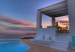 My villa is probably one of the most luxury villa in Oia. It’s a cycladic style  Australia Villa Polaris Oia, volcano view & swimming pool. Cycladic home vacation rental 36957657