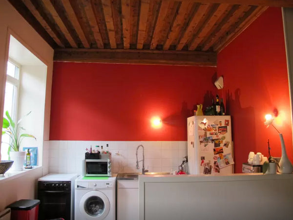 bedroom in a nice and quiet apartment available for the euro. I can put a matres Lyon, France Bedroom in a nice apt in croix rousse + terrasse Private room in rental unit vacation rental 13539358