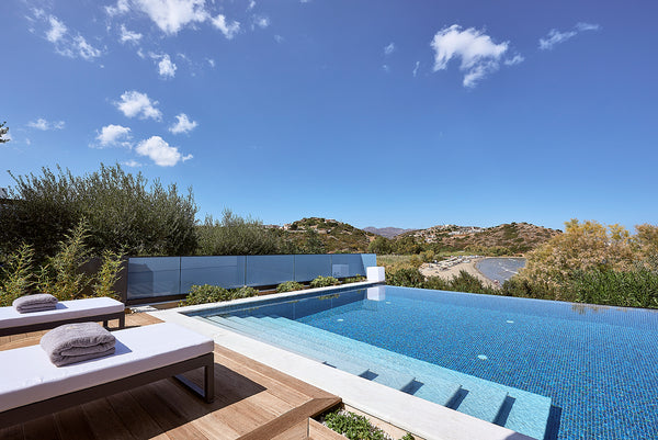 Sand Villa is a 5 bedroom beach front VIlla, located at ALmyros sandy beach. The Agios Nikolaos, Greece Beachfront 5 bedroom villa with a heated pool Entire villa vacation rental 45446022