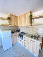 The apartment is only a 10 min walk or a 3 min drive from Kalathas beach! It’s a Kalathas, Greece Emerald Studio No2-Kalathas Village- Chania Entire rental unit vacation rental 671525372582463498
