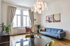 This apartment is situated in the heart of Vinohrady area, where there are many  Prague, Czechia VINOHRADY APARTMENT WALK TO WENCESLAS SQ. Entire rental unit vacation rental 19770738