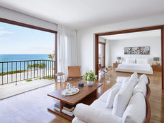 The cool and contemporary design reminiscent of a Mediterranean Beach House make  Royal Villa with Courtyard Private room in villa vacation rental 49298489