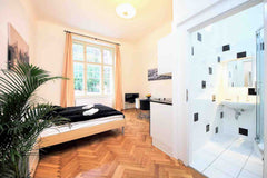 This nicely furnished studio is ideal for couples on a holiday. Located in desir Prague, Czechia PEACEFUL COUPLE STAY / OLD TOWN / JEWISH QUARTER Entire rental unit vacation rental 53486552