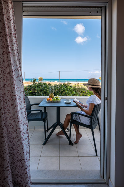 The apartments Sea Daffodil are located 200 m from the amazing sandy beach of Pl Chania, Greece Sea Daffodil 4 on the ground floor with Sea View Entire condo vacation rental 33247821