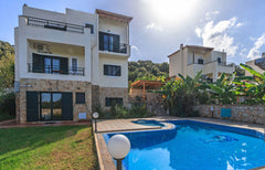 Quiet Villa consists of the three separate, traditional villas Theodora, two 4-b Chania, Greece Quiet Villa, 10 BD, 3 pools, 20 guests Entire villa vacation rental 565777019916221561