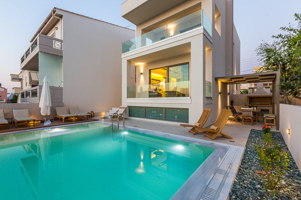 Dreaming of an outstanding holiday home in a wonderful position in Crete? Villa  Chania, Greece Villa Amelia IStunning villa, free mini van & pool Entire villa vacation rental 17885132