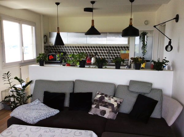 Appartement spacieux et lumineux au 12 eme étage avec vue imprenable sur Les Mon Lyon, France LYON 80 m2-VUE IMPRENABLE-2 MIN MÉTRO-5 PERSONNES Entire condo vacation rental 35722857