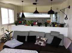 Appartement spacieux et lumineux au 12 eme étage avec vue imprenable sur Les Mon Lyon, France LYON 80 m2-VUE IMPRENABLE-2 MIN MÉTRO-5 PERSONNES Entire condo vacation rental 35722857