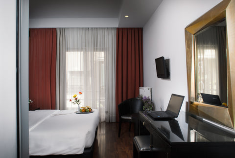 Accommodation in this stylish room captures the essence of the city, bridging th GR Double Room Room in hotel vacation rental 53652234