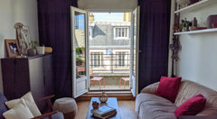 Quiet, smart and cosy studio with lovely view and balcony over the Parisian roof Paris, France Paris - Bright studio / Gambetta Entire rental unit vacation rental 2901911