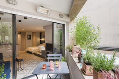Fantastic 40sqm bedroom suite, air-conditioned, elegant decoration (famous inter Paris, France Palais Royal:fantastic Loft,terrace Entire rental unit vacation rental 8769065