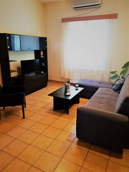 A cozy and comfortable apartment (85sqm), with two large bedrooms that offers a  Athens, Attica, Greece House with yard,Subway (5min.) walk Entire rental unit vacation rental 7859388