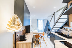 Charmant duplex situé dans un quartier résidentiel calme, juste derrière la Part Lyon, France Le Duplex - charmant 4 pers- Part Dieu Entire rental unit vacation rental 53712544