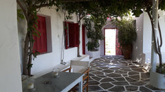 This house is a traditional homestead, but it is very well maintained. It is loc Drios, Greece Garden's house Cycladic home vacation rental 20727306
