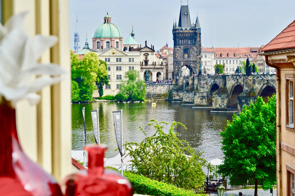 A beautifully reconstructed second fl two-bedroom flat in a 16th century buildin Prague, Czechia Featured Telegraph NP VIEWS of Ch-Bridge 2d floor Entire serviced apartment vacation rental 2353815