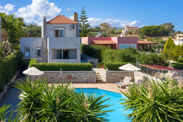 Lilium Villa is a modern 3 bedroom villa with a private swimming pool, stylishly Rethimnon, Greece Lilium villa,Private pool,Near Rethymno town Entire villa vacation rental 46654226