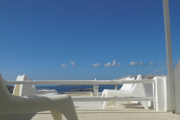 The house is located on the hill above Mykonos city  and old port.. so you can r  Overlooking Old Port Dammuso vacation rental 35049075