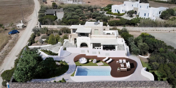 At Santa Maria (Lageri), the islands' most stunning beach you will find your vac Greece Santa Maria Modern Stone Villa Entire home vacation rental 13034189