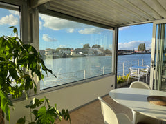 Enjoy a stay on board of 1952 barge with astonishing views on the old docks of G Ghent, Belgium Le Grand Bordeleau Boat vacation rental 52705010