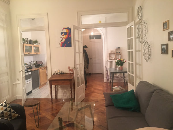 SAXE GAMBETTA. 55m2 au premier étage. Composé d'une chambre sur cour, salon, cui Lyon, France Appartement ancien rénové à 10 min de Bellecour Entire rental unit vacation rental 21057814