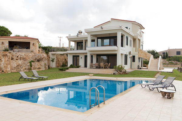 This exceptional neoclassical style villa with 4 bedrooms / 2 bathrooms and shar Chania, Greece Neoclassical Villa Afroditi Entire villa vacation rental 11466172