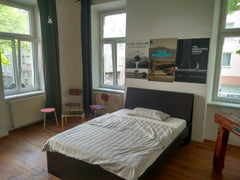 Hello everybody!<br />I'm offering a large room in a quiet student flat located  Regensburg, Germany Large central room in quiet area Private room in rental unit vacation rental 10781332