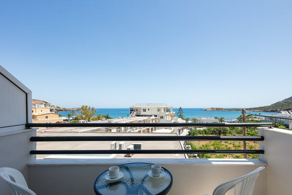 Corner studio with great view to the sea and the mountain. Just 80 meters from t Athens, Greece Sea view studio Entire rental unit vacation rental 54299088