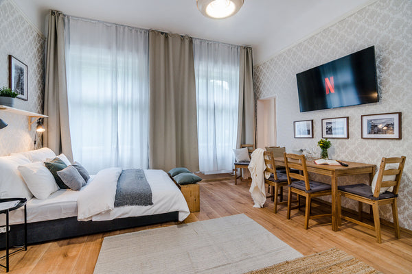 Our spacious centrally located apartment offers enough space for 9 people. Apart Hlavní město Praha, Czechia Historic Centre Prague APT 202 by Michal&Friends Entire rental unit vacation rental 47921108