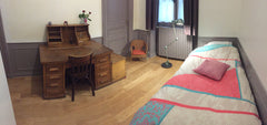Je loue une chambre au calme pour une personne,   dans un appartement haussmanni Lyon, France Chambre dans le centre ville de Lyon Private room in rental unit vacation rental 24816352