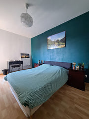 PRIVATE BEDROOM AND BATHROOM (15' from Part Dieu station)<br /><br />A 15 min de Paris, France Chambre privée au coeur du quartier St Louis Private room in rental unit vacation rental 46304763