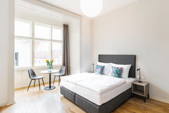 Franz building is located in the centre of Prague, just a few minutes walk from  Prague, Czechia Franz by Zeitraum - One Room Apartment Entire serviced apartment vacation rental 50887304