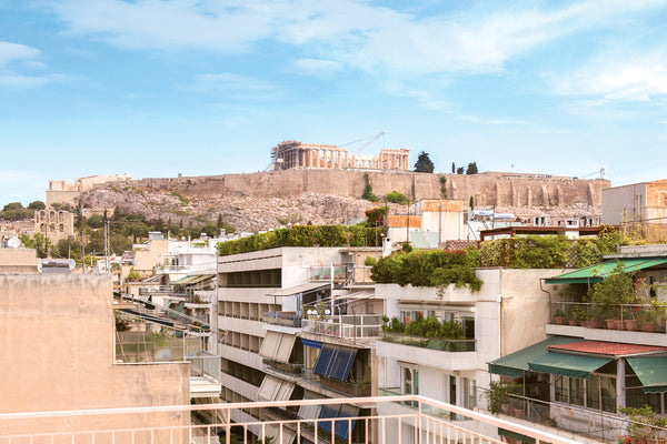 Freshly renovated light and airy top floor penthouse apartment with wrap-around  Athens, Greece Freshly Renovated Penthouse with View of Acropolis Entire rental unit vacation rental 18790389