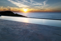 Four barefoot chic luxury villas, sharing in infinity pool perched, in a smooth  Athens, Greece K4Kastellas Villa4 by K4Kythnos Entire villa vacation rental 13740830