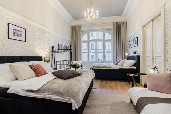 The huge and modern apartment is located in a very popular and vital area of the Hlavní město Praha, Czechia Modern and Huge APT 10 in Center by Michal&Friends Entire rental unit vacation rental 643304229419617713