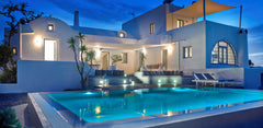 Aleria Villa in Santorini island consists various blue tones combined with tradi Thera, Greece Aleria Santorini Villa Entire villa vacation rental 29777830