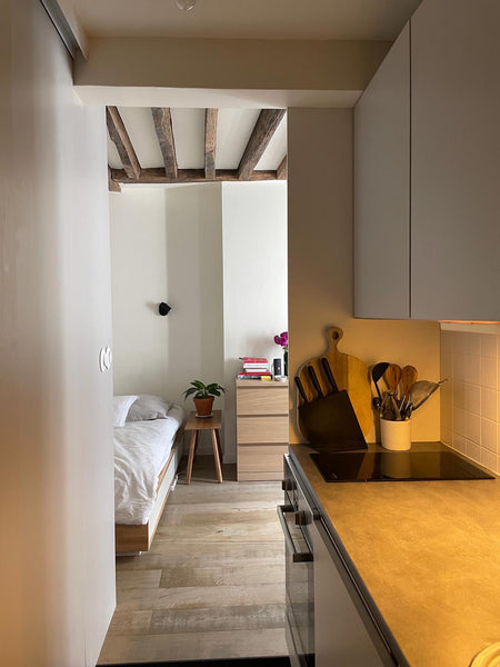 A cute freshly renovated Parisian studio, 19m2, in a vivid and trendy area of Pa Paris, France Freshly renovated cute studio - Oberkampf area Entire rental unit vacation rental 20944798