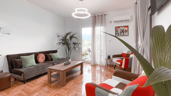 This spacious two-bedroom apartment is a dream come true for those seeking a mix Athens, Greece Amazing View 2BR Apartment | Heart of Athens Entire rental unit vacation rental 648283036477274035
