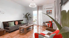 This spacious two-bedroom apartment is a dream come true for those seeking a mix Athens, Greece Amazing View 2BR Apartment | Heart of Athens Entire rental unit vacation rental 648283036477274035