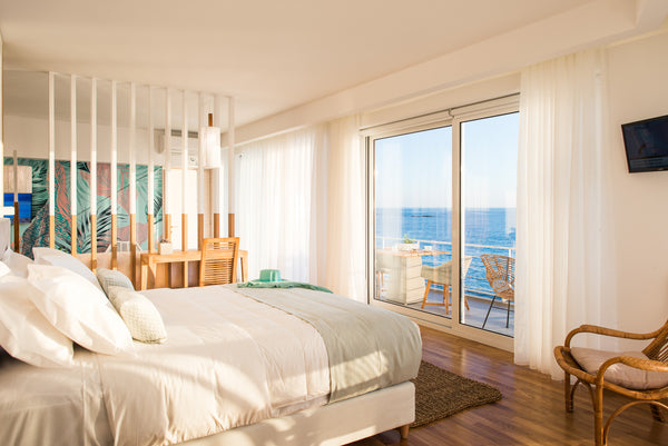 Designed around the unobstructed view, the apartment allows to be in contact wit Chania, Greece Iris Seafront Suite Entire loft vacation rental 19305340