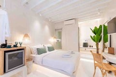 This is the most beautiful choice for your vacation! The unique design, based to Greece Central Boutique Room 06Anastasia's Visage Mykonos Private room in rental unit vacation rental 48029095