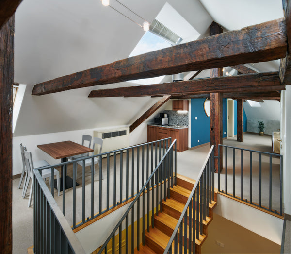 Enjoy your stay in a cozy & stylish Attic Studio that is cleverly arranged to pr  Attic Studio in City Center - Golden Angel Prague Room in aparthotel vacation rental 53764113