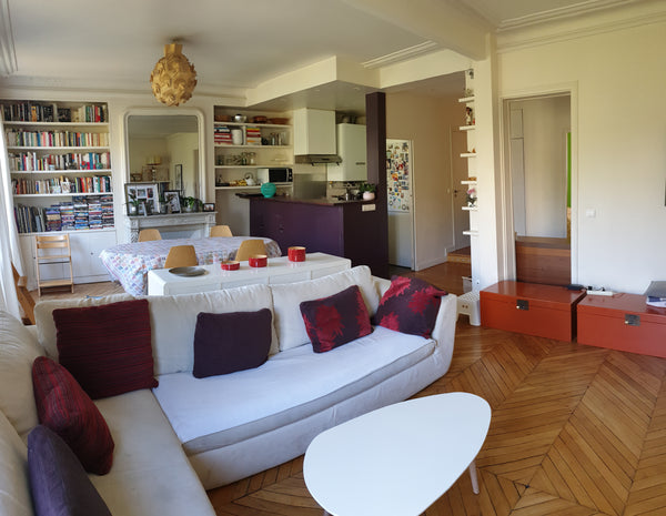 Our flat is ideal for a couple, a family or friends visiting Paris. It's comfort Paris, France Charming Parisian flat - 2 bedrooms Entire rental unit vacation rental 7153265
